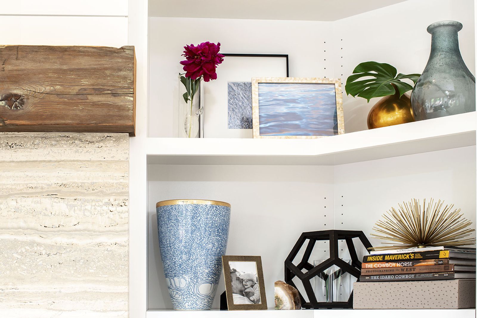 Mother-of-pearl side table