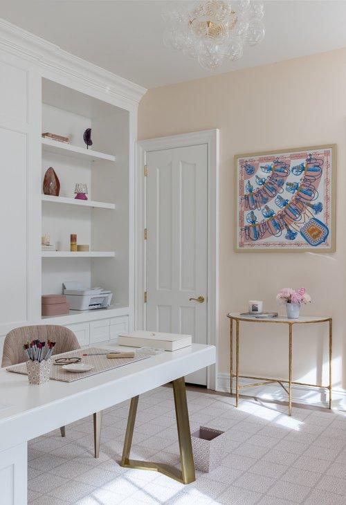 Home office by Courtney Sempliner Designs